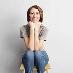 Relaxdays Poggiapiedi In Bambù, Portata Fino A 100 Kg, Sgabello Stabile Per Bambini, Sgabello Da Bagno, Sgabello Per Bambini, 20 X 33 X 21,5 Cm, Colore Naturale -Cameretta Per Bambini 70826006 3