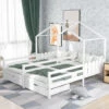 Letto Per Bambini 90x200cm/90x200cm, Casa Letto Per 2 Bambini Con Letto Matrimoniale Diviso, 2 Cassetti Su Rotelle, Protezione Anticaduta E Rete A Doghe In Legno Di Pino, Due Letti Singoli Letti Per R 1 Letto Per Bambini 90x200cm/90x200cm, Casa Letto Per 2 Bambini Con Letto Matrimoniale Diviso, 2 Cassetti Su Rotelle, Protezione Anticaduta E Rete A Doghe In Legno Di Pino, Due Letti Singoli Letti Per R -Cameretta Per Bambini 71126885 1