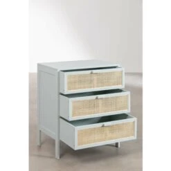 SKLUM Comò In Rattan E Legno Reyna Kids Iceberg -Cameretta Per Bambini 72150287 4