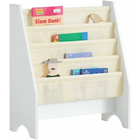 SoBuy Libreria,Portariviste A Terra, Scaffale Per Riviste, 4 Scomparti,FRG225-W 3 SoBuy Libreria,Portariviste A Terra, Scaffale Per Riviste, 4 Scomparti,FRG225-W
