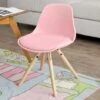 SoBuy Sedia Per Bambini,Stil Sedia,in Legno Di Faggio,rosa, FST46-P -Cameretta Per Bambini 7450200 1