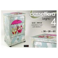QAEMOBILE 4 CASS 38X28X61CM LH13B3841 GICOS