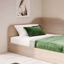 Letto Una Piazza E Mezza Contenitore 120x190cm Rovere Camera ALEX GIHOME® -Cameretta Per Bambini 76223740 4