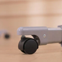 2 In 1 Culla Neonato Da Comodino, Culla Da Comodino, Lettino Da Gioco, Con 4 Ruote, Regolabile In Altezza, 93x57x71-88cm Grigio -Cameretta Per Bambini 76374890 5