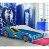 Letto Auto - Lettino - 160x80cm - Con Materasso - Blu - Con Illuminazione A LED 1 Letto Auto - Lettino - 160x80cm - Con Materasso - Blu - Con Illuminazione A LED -Cameretta Per Bambini 77270460 1