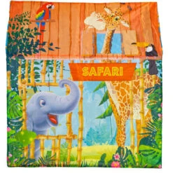 Tenda Gioco - Tenda Safari - 96x73x102 Cm - Poliestere -Cameretta Per Bambini 77270590 3