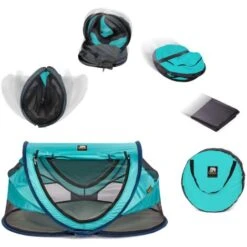 Deryan PL-OCEAN Peuter Luxe Lettino/Tenda Da Viaggio, Blu 10 Deryan PL-OCEAN Peuter Luxe Lettino/Tenda Da Viaggio, Blu -Cameretta Per Bambini 77320377 4