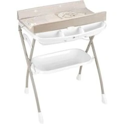 CAM Il Mondo Del Bambino , Art.C203008/C260 , Bagnetto Volare , Made In Italy , Da 0 A 11 Kg , ORSO LUNA