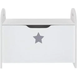 Nova Cassapanca Per Bambini Bianca In Legno Panca Porta Oggetti Giocattoli Cameretta -Cameretta Per Bambini 77423395 3