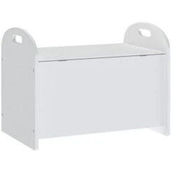Nova Cassapanca Per Bambini Bianca In Legno Panca Porta Oggetti Giocattoli Cameretta -Cameretta Per Bambini 77423395 5