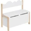 WOLTU Cassapanca In Legno. Contenitore Per Bambini. Baule Portagiochi Mobile -Cameretta Per Bambini 80878974 1