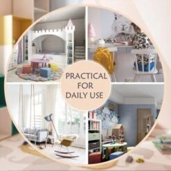 WOLTU Cassapanca In Legno. Contenitore Per Bambini. Baule Portagiochi Mobile -Cameretta Per Bambini 80878974 3