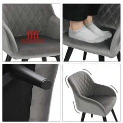 WOLTU Sedia Bambini Sediolina Da Tavolo Piccola Poltroncina Bimbi Per Cameretta Grigio -Cameretta Per Bambini 80879339 5