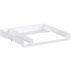 WOLTU Fasciatoio Baby Bianco Fasciatoio Per Cassettiera Comò MDF 80x74.5x8.5cm