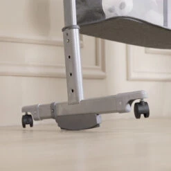 935771-88cm Modelli Migliorati Altezza Regolabile Culla Multifunzionale Peso 50KG Modalità Culla Ruote Universali Silenziose (grigio Scuro) -Cameretta Per Bambini 80965153 4