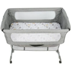 935771-88cm Modelli Migliorati Altezza Regolabile Culla Multifunzionale Peso 50KG Modalità Culla Ruote Universali Silenziose (grigio Scuro) -Cameretta Per Bambini 80965153 5