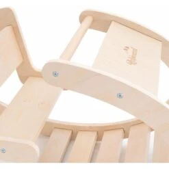 Dondolo Montessori Metodo Pikler Robincool Waves 78x44x46 Cm In Legno Ecologico Che Incrementa Lo Sviluppo Psicomotorio -Cameretta Per Bambini 81222056 5