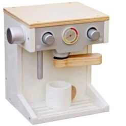 Macchina Da Caffé Giocattolo Montessori Coffe Robincool Caprizze 17x16x14 Cm Fabbricata In Legno Ecologico E Accessori Inclusi -Cameretta Per Bambini 81222057 5