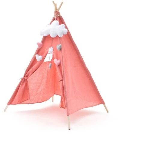Tenda Tipi Per Bambini Montessori Robincool Kalpana 80x80x110 Cm Pieghevole Uso Interno E Esterno Fabbricata In Tessuto Rosa 3 Tenda Tipi Per Bambini Montessori Robincool Kalpana 80x80x110 Cm Pieghevole Uso Interno E Esterno Fabbricata In Tessuto Rosa
