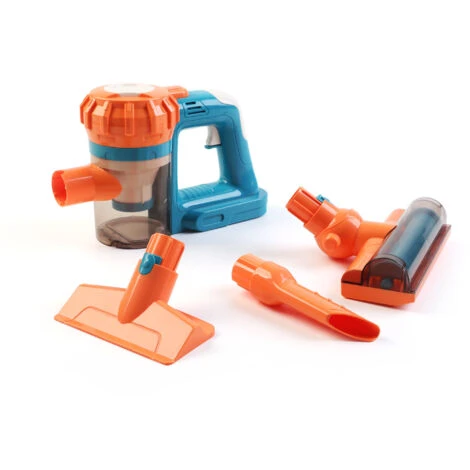 Aspirapolvere Giocattolo 3 In 1 Robincool Vacuum Cleaner Set 17x15,5x77 Cm Con Funzione Reale Di Aspirazione 7 Aspirapolvere Giocattolo 3 In 1 Robincool Vacuum Cleaner Set 17x15,5x77 Cm Con Funzione Reale Di Aspirazione - immagine 5