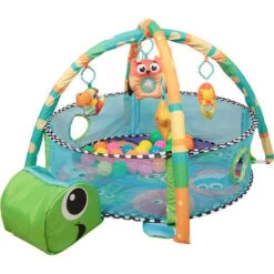 Tappetino Per Bambini Tappetino Risveglio Del Bambino , Tappetino Da Gioco Dalla Nascita, Tappetino Per Il Risveglio Della Piscina Di Palline Con 30 Palline Per Bambini