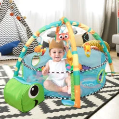 Tappetino Per Bambini Tappetino Risveglio Del Bambino , Tappetino Da Gioco Dalla Nascita, Tappetino Per Il Risveglio Della Piscina Di Palline Con 30 Palline Per Bambini -Cameretta Per Bambini 81534356 3