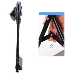 Lettino Pieghevole Portatile Per La Cura Dei Pannolini Fasciatoio Con Cestello Portaoggetti 79x55.5x96cm Grigio E Bianco -Cameretta Per Bambini 81549005 3