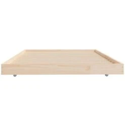 Giroletto 80x200 Cm In Legno Massello Di Pino VidaXL -Cameretta Per Bambini 81981988 5