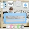 Barriera Per Letto - Pieghevole E Portatile, 100 X 42 Cm, Blu - Sponda Da Letto Per Bambini, Neonati, Di Sicurezza, Di Protezion