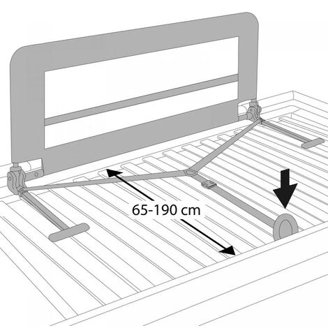 Barriera Per Letto - Pieghevole E Portatile, 100 X 42 Cm, Blu - Sponda Da Letto Per Bambini, Neonati, Di Sicurezza, Di Protezion 4 Barriera Per Letto - Pieghevole E Portatile, 100 X 42 Cm, Blu - Sponda Da Letto Per Bambini, Neonati, Di Sicurezza, Di Protezion - immagine 2