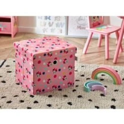 Minnie Pouf Seduta Con Coperchio E Contenitore Disney Home -Cameretta Per Bambini 83560517 5