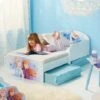 Lettino In Legno Disney Frozen 2 Con Contenitori In Tessuto -Cameretta Per Bambini 83560722 1