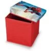 Pouf Portagiochi Con Coperchio Spiderman -Cameretta Per Bambini 83561023 1