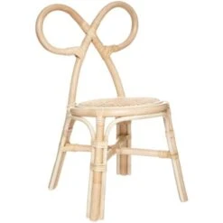 Sedia Per Bambini, Rattan Naturale - Atmosphera Créateur D'intérieur
