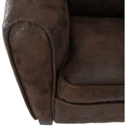 Poltrona Per Bambini Club, Marrone - Atmosphera Créateur D'intérieur -Cameretta Per Bambini 83774444 3