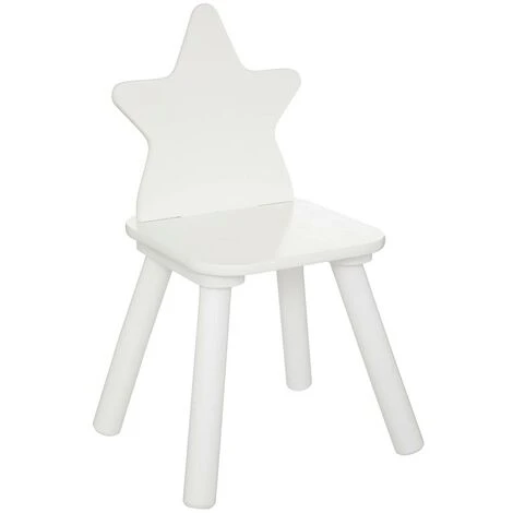 Sedia Per Bambini Douceur Star, Bianco - Atmosphera Créateur D'intérieur 3 Sedia Per Bambini Douceur Star, Bianco - Atmosphera Créateur D'intérieur