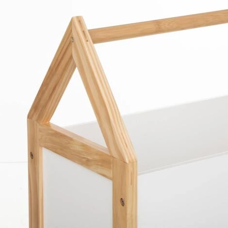 Box Casa 60x30x50 Bianco - Atmosphera Créateur D'intérieur 4 Box Casa 60x30x50 Bianco - Atmosphera Créateur D'intérieur - immagine 2