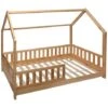 Letto A Capanna Per Bambini Bosco 90 X 190 - Legno Di Pino - Atmosphera Créateur D'intérieur -Cameretta Per Bambini 83782205 1