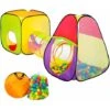 Tenda Gioco Per Bambini A Piramide Con Tunnel, 200 Sfere E Borsa - Giocattoli, Giochi Palline, Casetta Per Bambini -Cameretta Per Bambini 8417668 1