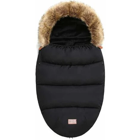 MINKUROW Coprigambe Invernale Extra Caldo Con Pile Di Corallo Per Passeggini Buggys Joggers / Coprigambe 97 X 50 X 10 Cm (Confezione Da 1) Nero, 3 MINKUROW Coprigambe Invernale Extra Caldo Con Pile Di Corallo Per Passeggini Buggys Joggers / Coprigambe 97 X 50 X 10 Cm (Confezione Da 1) Nero,