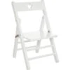 Sedia Pieghevole Bianca - Atmosphera Créateur D'intérieur -Cameretta Per Bambini 85736876 1