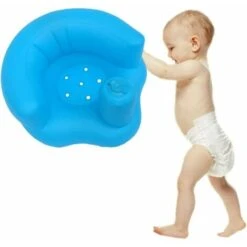 Sedile Per L'apprendimento Del Bambino Sedile Gonfiabile Multifunzionale Seggiolino Per Bambini, Blu -Cameretta Per Bambini 85898241 3