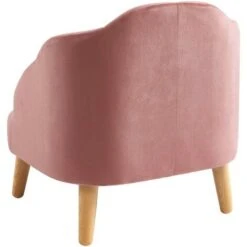 Poltrona Per Bambini In Velluto Rosa - COBACA -Cameretta Per Bambini 86429692 5