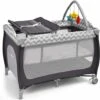 DREAMADE 3 IN 1 Lettino Da Viaggio Con Fasciatoio Per Neonati, Culla Da Campeggio Con Materasso 120x60cm, Tasca Laterale E Giocattoli Per 0-3 Anni, Carico 25 KG (Grigio) 2 DREAMADE 3 IN 1 Lettino Da Viaggio Con Fasciatoio Per Neonati, Culla Da Campeggio Con Materasso 120x60cm, Tasca Laterale E Giocattoli Per 0-3 Anni, Carico 25 KG (Grigio) -Cameretta Per Bambini 86723871 1