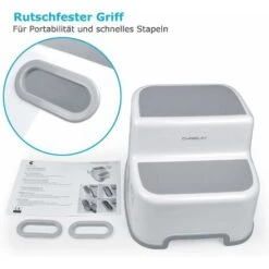 HIASDFLS Sgabello Per Bambini , Sgabello Per Bambini , Sgabello Per Bambini , Sgabello Per Bambini , Sgabello Antiscivolo , Sgabello Per Bambini Per Bagno/WC/Cucina/Soggiorno -Cameretta Per Bambini 88131350 5