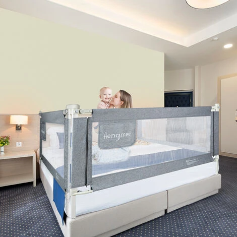 Sponde E Barriere Anticaduta Letto Cancelletto Di Protezione, 150 Cm, Per Neonati E Bambini HENGMEI 7 Sponde E Barriere Anticaduta Letto Cancelletto Di Protezione, 150 Cm, Per Neonati E Bambini HENGMEI - immagine 5