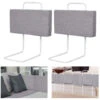 Hengda Sponda Letto Griglia Di Protezione Per Il Letto Bambini 50 Cm Barriere Per Letto Anticaduta Regolabile In Altezza Per Letto, Protezioni Laterali Regolabili, 2 Pezzo, Grigio Lino -Cameretta Per Bambini 90204860 1