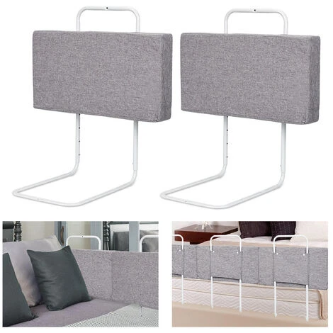 Hengda Sponda Letto Griglia Di Protezione Per Il Letto Bambini 50 Cm Barriere Per Letto Anticaduta Regolabile In Altezza Per Letto, Protezioni Laterali Regolabili, 2 Pezzo, Grigio Lino 3 Hengda Sponda Letto Griglia Di Protezione Per Il Letto Bambini 50 Cm Barriere Per Letto Anticaduta Regolabile In Altezza Per Letto, Protezioni Laterali Regolabili, 2 Pezzo, Grigio Lino