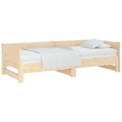 Dormeuse Estraibile In Legno Letto - Letto Per Adulti Massello Di Pino 2x(90x190) Cm -Cameretta Per Bambini 90446581 3