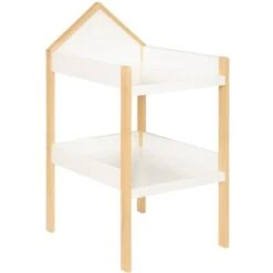 Fasciatoio Per Bambini, Legno, Bianco - Atmosphera Créateur D'intérieur